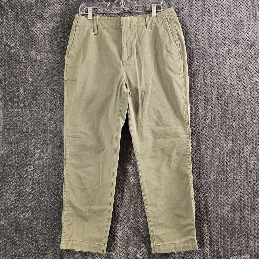 GAP Women Khaki‎ Chino Pants Straight Leg Size 10